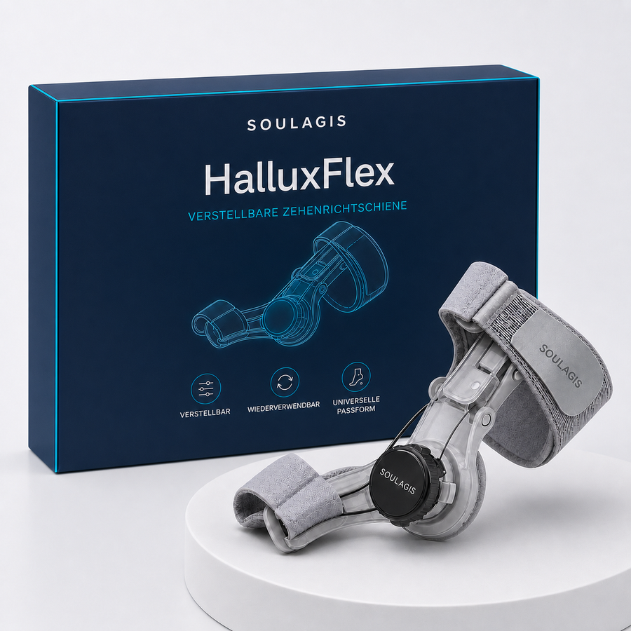 HalluxFlex von Soulagis - Verstellbare Zehenrichtschiene