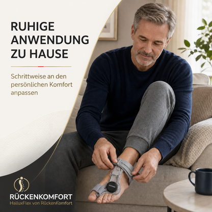 HalluxFlex – Verstellbare Zehenrichtschiene