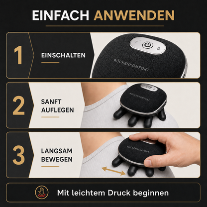 TrapeziZen – Tragbares 5-Finger-Massagegerät